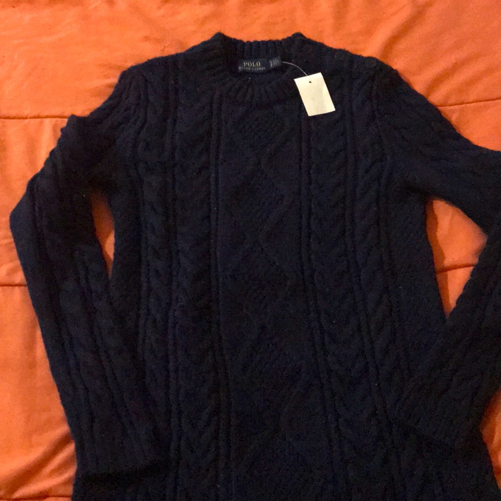 Polo Ralph Lauren cable knit sweater dress BNWT